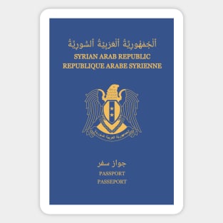 Syria passport Sticker